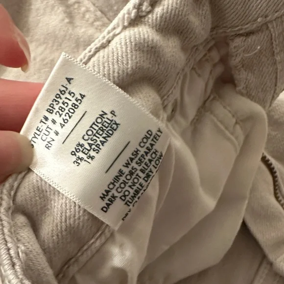 Just Black Denim Cement Gray Jeans Size 27 High Rise Stretch - Picture 6 of 8